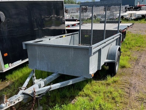 2012 5' x 8' Galvanized Utility Trailer